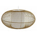 Ceiling Light DKD Home Decor White Natural Bamboo 40 W 83 x 83 x 40 cm - Декорация и Осветление<<<Дом