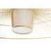 Ceiling Light DKD Home Decor White Natural Bamboo 50 W 100 x 100 x 32 cm - Декорация и Осветление<<<Дом