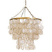 Ceiling Light Home ESPRIT Beige Golden Metal Mother of pearl 50 W 40 x 40 x 48 cm - Декорация и Осветление<<<Дом