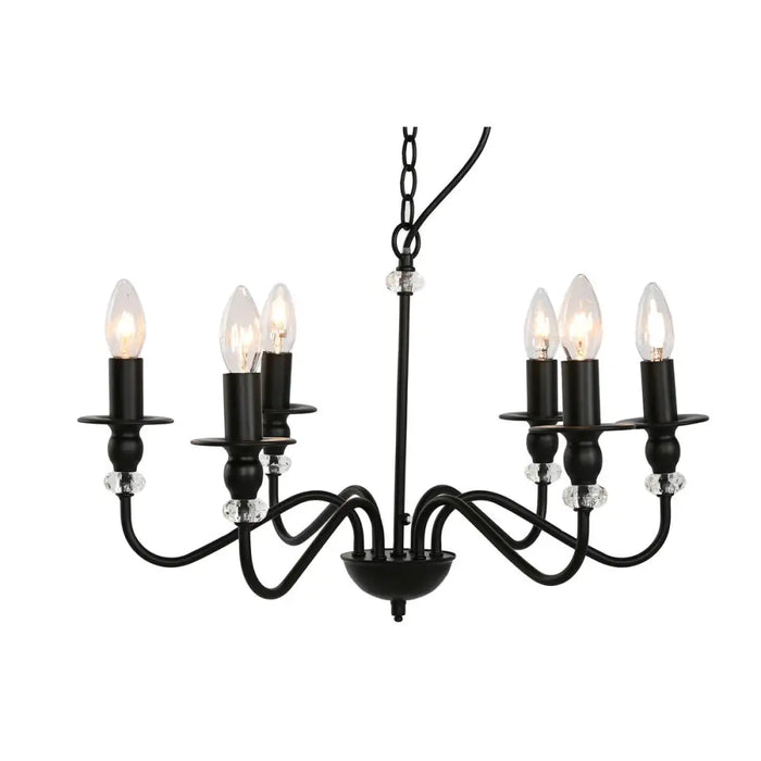 Ceiling Light Home ESPRIT Black Metal 25 W 54 x 54 x 46 cm - Декорация и Осветление<<<Дом