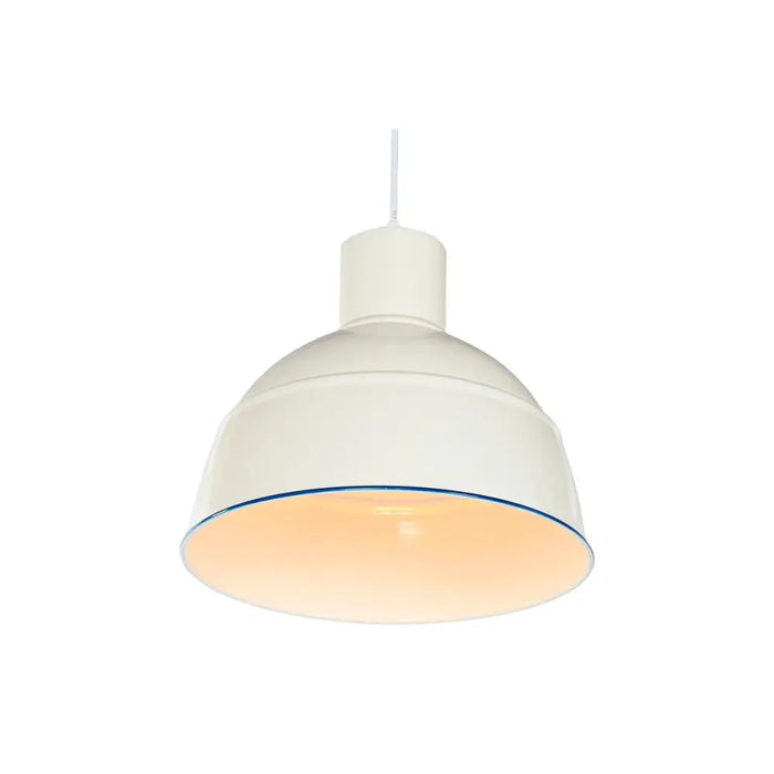Ceiling Light Home ESPRIT Blue White Metal 50 W 32,5 x 32,5 x 30 cm - Декорация и Осветление<<<Дом