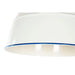 Ceiling Light Home ESPRIT Blue White Metal 50 W 32,5 x 32,5 x 30 cm - Декорация и Осветление<<<Дом