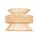 Ceiling Light Home ESPRIT Brown Bamboo 50 W 40 x 40 x 30 cm - Декорация и Осветление<<<Дом