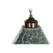 Ceiling Light Home ESPRIT Green Sky blue Metal Crystal 25 W 23 x 23 x 66 cm (2 Units) - Декорация и Осветление<<<Дом