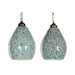 Ceiling Light Home ESPRIT Green Sky blue Metal Crystal 25 W 23 x 23 x 66 cm (2 Units) - Декорация и Осветление<<<Дом