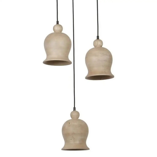 Ceiling Light Home ESPRIT Mango wood 38 x 38 x 32 cm - Декорация и Осветление<<<Дом