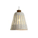 Ceiling Light Home ESPRIT White Bamboo Mango wood 50 W 48 x 48 x 57 cm - Декорация и Осветление<<<Дом