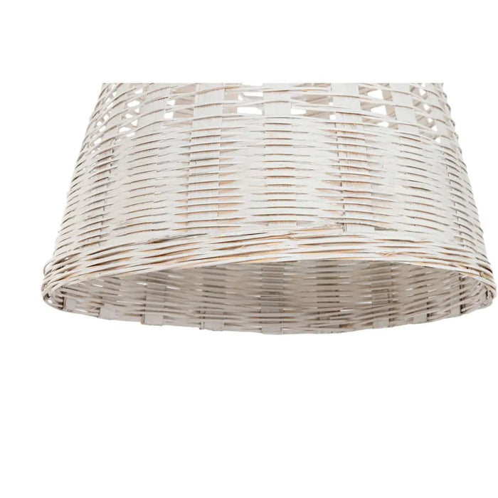 Ceiling Light Home ESPRIT White Bamboo Mango wood 50 W 48 x 48 x 57 cm - Декорация и Осветление<<<Дом