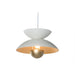 Ceiling Light Home ESPRIT White Golden Metal 50 W 36 x 36 x 22 cm - Декорация и Осветление<<<Дом