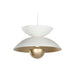 Ceiling Light Home ESPRIT White Golden Metal 50 W 36 x 36 x 22 cm - Декорация и Осветление<<<Дом