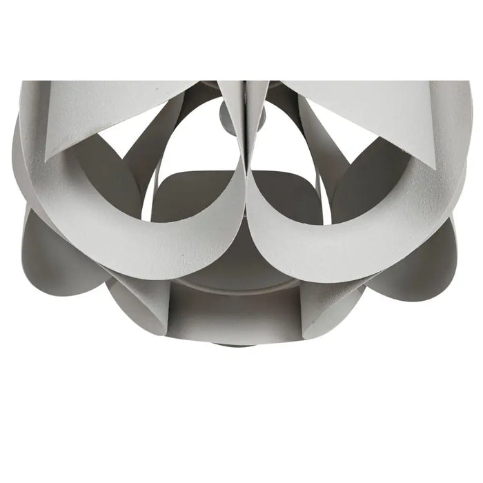 Ceiling Light Home ESPRIT White Metal 50 W 42 x 42 x 36 cm - Декорация и Осветление<<<Дом