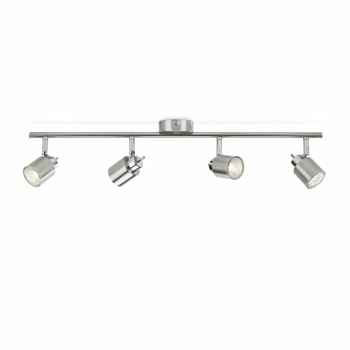 Ceiling Light Philips Foco Silver Metal 15,5 x 10 x 69 cm GU10 4 - Декорация и Осветление<<<Дом