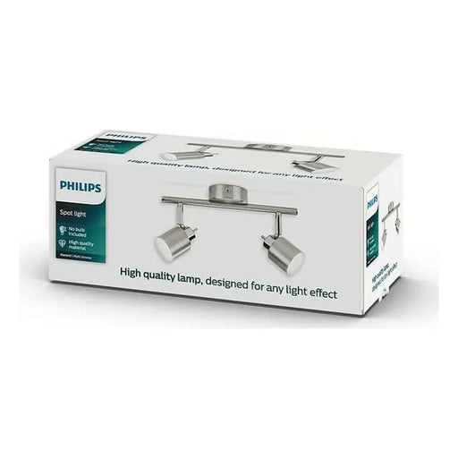 Ceiling Light Philips Meranti 10 x 28,5 x 15,5 cm Silver Metal - Декорация и Осветление<<<Дом