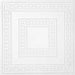 CEILING PANEL XPS 50X50 CM. 2 M2/PACKAGE 0823 WHITE - Таванни панели<<<Стенни и таванни панели<<<Подови и стенни
