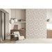 CEILING PANEL XPS 50X50 CM. 2 M2/PACKAGE GLAMOR 05 BLACK/WHITE 2 SQ.M. - Таванни панели<<<Стенни и таванни