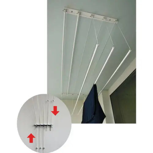 CEILING SPACE CLOTHES DRYER 1.80M 5 POSITIONS MAK - Простори и сушилници<<<Домашни потреби<<<Кухня<<<Praktiker