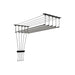 CEILING SPACE CLOTHES DRYER 2 M 6 POSITIONS BLACK MAK - Простори и сушилници<<<Домашни потреби<<<Кухня<<<Praktiker