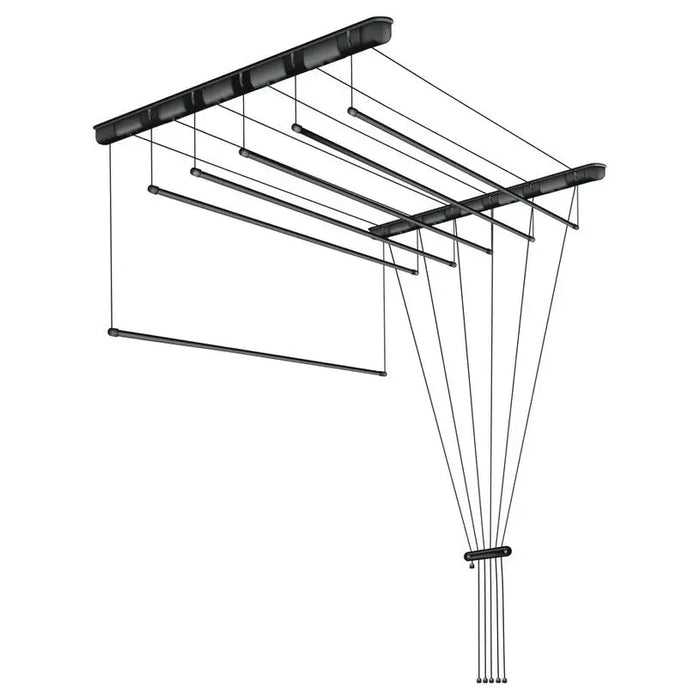 CEILING SPACE CLOTHES DRYER 2 M 6 POSITIONS SEPIO - Простори и сушилници<<<Домашни потреби<<<Кухня<<<Praktiker