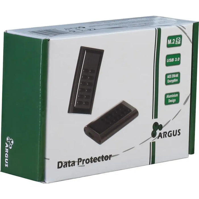 Чекмедже за SSD Inter-Tech Argus GD-MSLK01 M.2 USB 3.0 256-bit AES Encryption - Чекмеджета за дискове<<<Компютърни