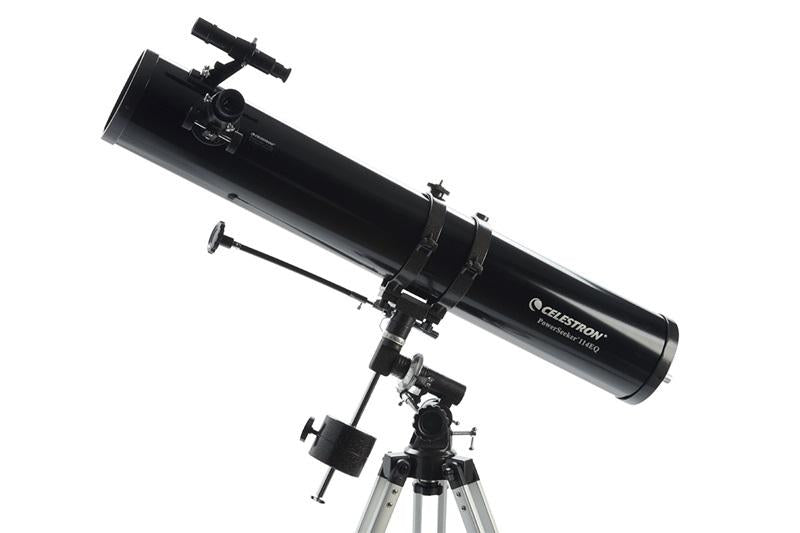Celestron PowerSeeker 114EQ telescope, Newtonian reflector