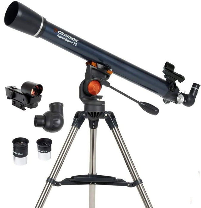Celestron AstroMaster 70AZ Telescope, Refractor