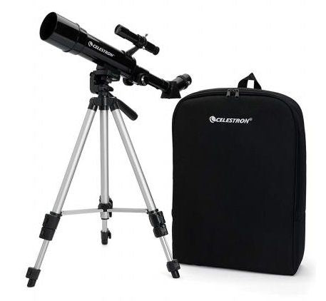 Portable telescope Celestron TRAVEL SCOPE 50, Refractor complete with backpack