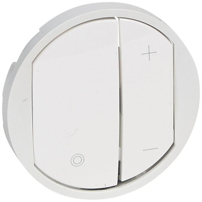 CELIANE LEGRAND DIMMER TILE - WHITE - Ключове контакти димери и розетки<<<Електроматериали<<<AmperelB2B