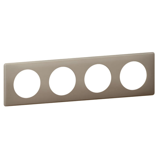 CELIANE LEGRAND QUAD FRAME - SANDSTONE - Ключове контакти димери и розетки<<<Електроматериали<<<AmperelB2B