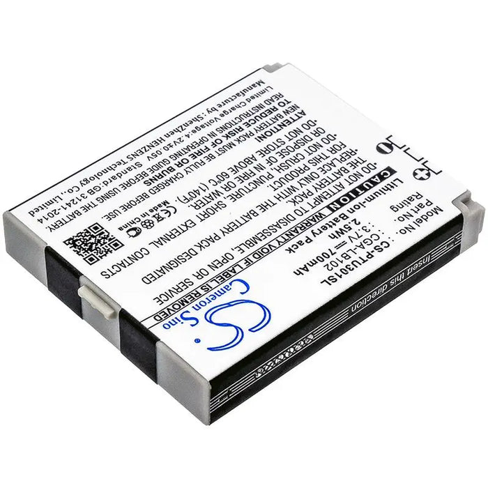 Cell phone battery PANASONIC KX-TU301 KX-TU321 KX-TU327 CGA-LB102 LiIon 3.7V 700mAh CAMERON SINO - Батерии за мобилни