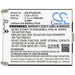 Cell phone battery PANASONIC KX-TU301 KX-TU321 KX-TU327 CGA-LB102 LiIon 3.7V 700mAh CAMERON SINO - Батерии за мобилни