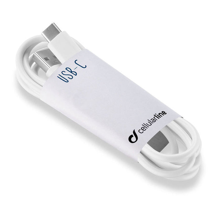 CABLE CELLULAR LINE USB-A TO USB-C 90 cm