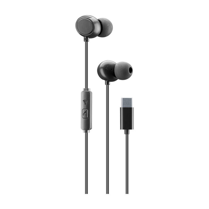 Stereo headphones CELLULAR LINE CLOUD USB-C BLACK
