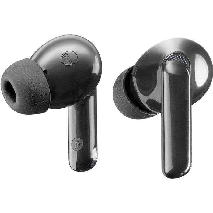 True wireless headphones CELLULAR LINE TWS ECLIPSE ANC B WIRELESS CONNECTION, BLACK