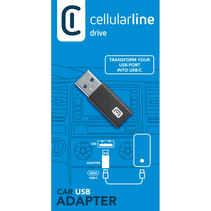 ADAPTER CELLULAR LINE USB-C TO USB