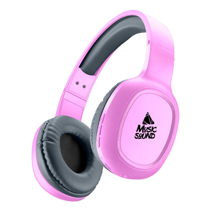 Stereo headphones CELLULAR LINE MUSIC SOUND BASIC PINK