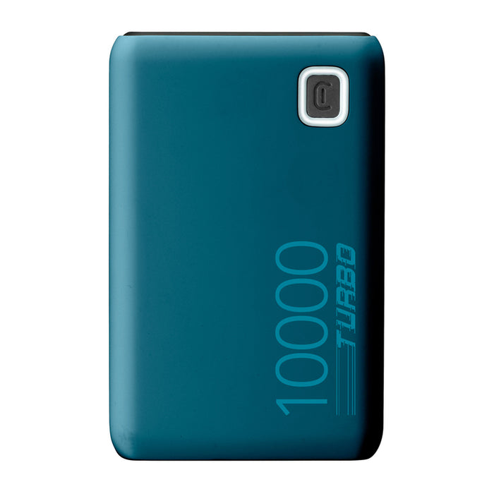 EXTERNAL BATTERY CELLULAR LINE ESSENCE TURBO 10000 mAh GREEN