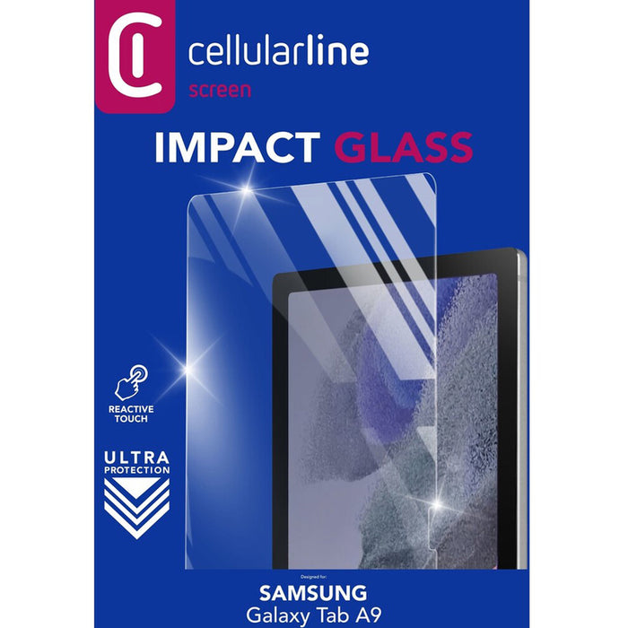 CELLULAR LINE GLASS FOR SAMSUNG GALAXY TAB A9 TABLET