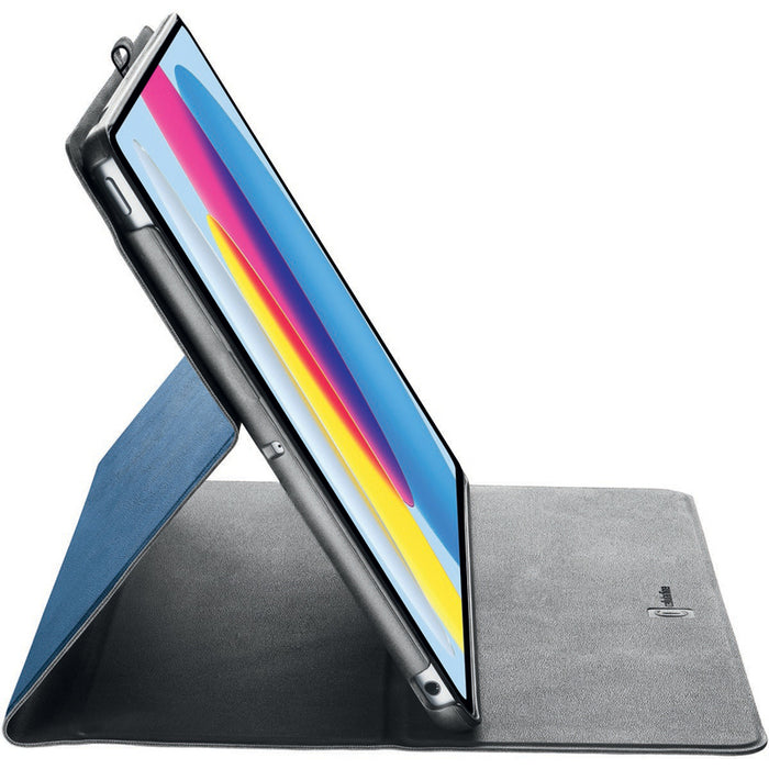 CELLULAR LINE FOLIO TABLET CASE FOR IPAD AIR 13"(2024) BLUE