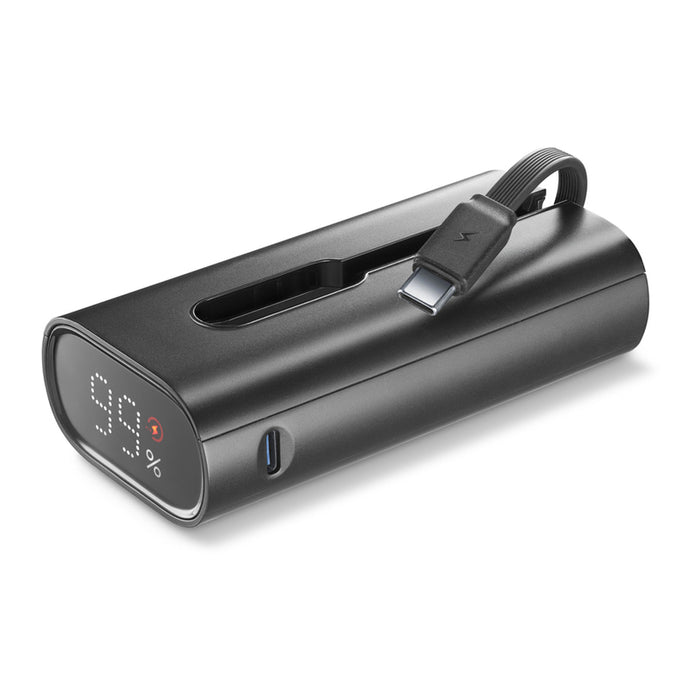 EXTERNAL BATTERY CELLULAR LINE LIN-C 10000 mAh 20W PD USB-C built-in USB-C cable