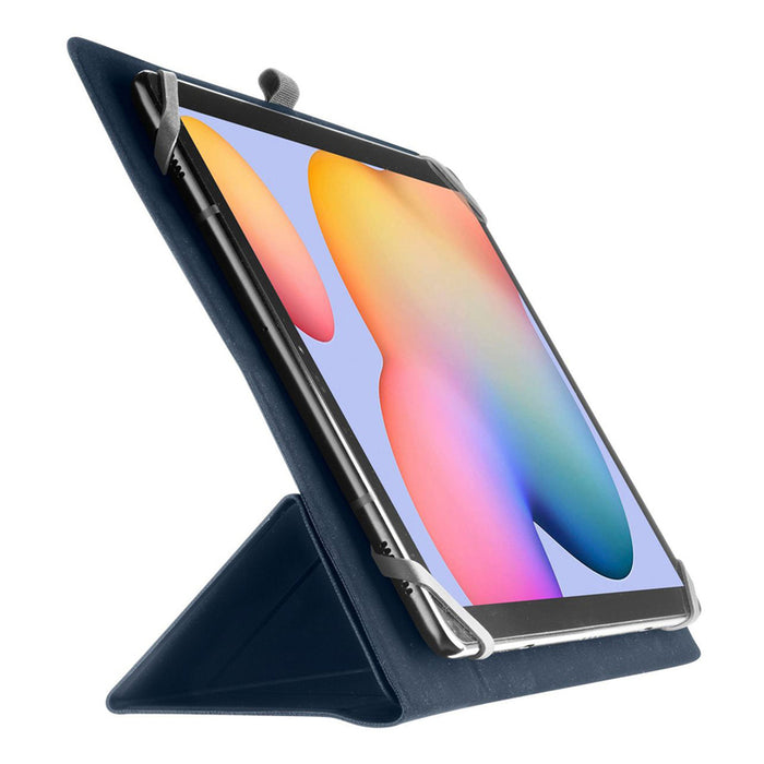 TABLET CASE CELLULAR LINE CLICKCASE UP TO 10.5" BLUE