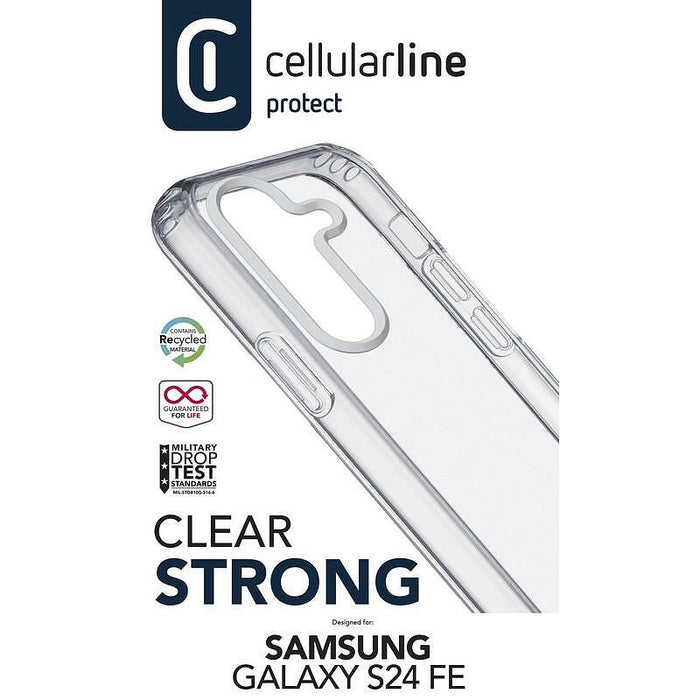 Case Cellularline Clear Strong Samsung Galaxy S24 FE