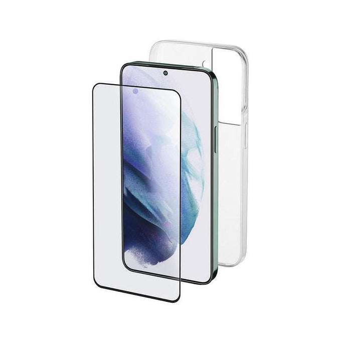 Case Cellularline FINE Samsung Galaxy S22+ and tempered glass