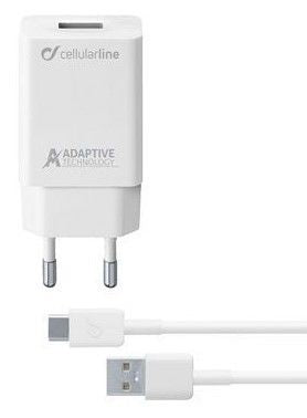 CHARGER 220V 15W + TYPE-C CABLE SAMSUNG Adaptive Fast Charging