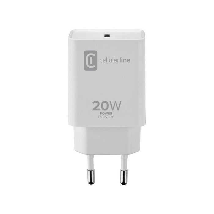 Charger Cellularline PD 220V USB-C 20W