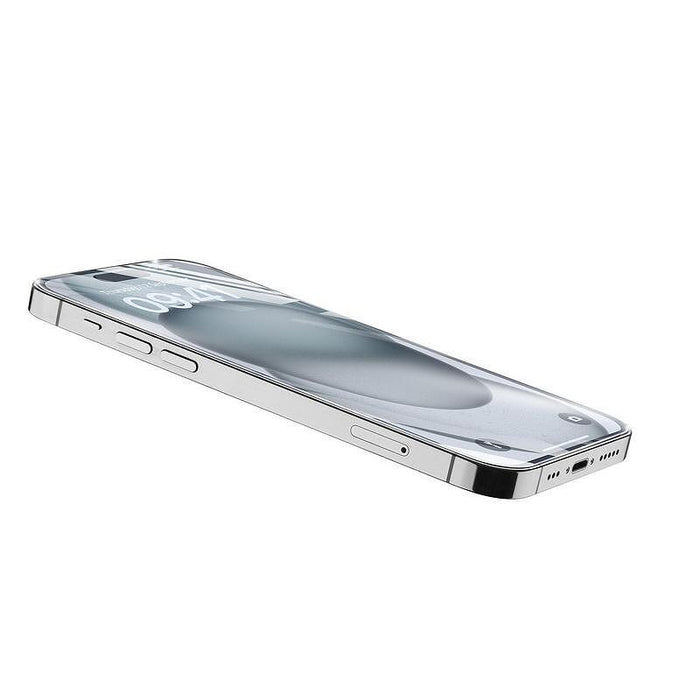 Cellularline Tetra display protector for iPhone 15 Plus/15 Pro Max reinforced