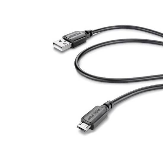 Cable Cellularline USB-MICROUSB 1.2M