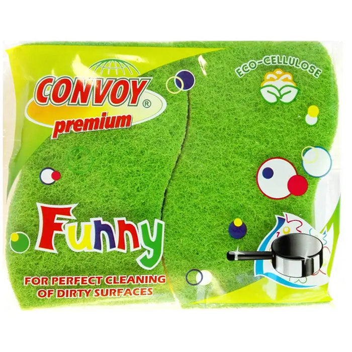 CELLULOSE SPONGE FUNNY 2PCS MAGIC CLEAN - Продукти за почистване<<<Домашни потреби<<<Кухня<<<Praktiker