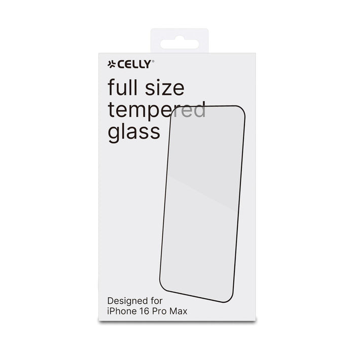 GLASS CELLY IPHONE 16 PRO MAX BK