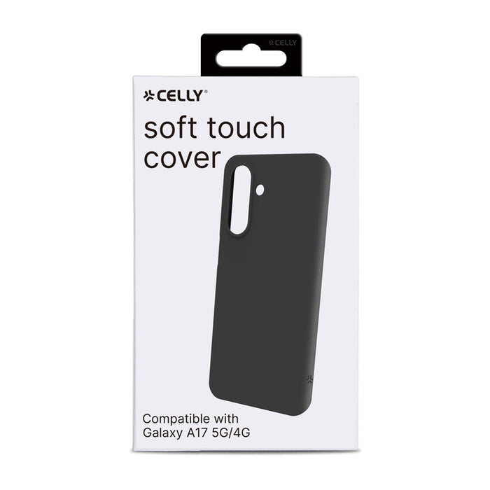 CELLY CHROMO CASE SAMSUNG GALAXY A17 BK