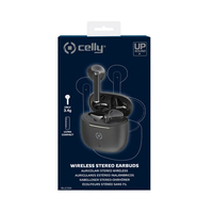 Bluetooth Headset with Microphone Celly BUZ2 Black